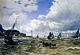 The Seine Estuary At Honfleur by Claude Monet